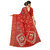 SVB Saree Red Colour Bandhani  Cotton Printed Saree