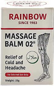 Movitronix Raiinnboww Massage Balm 02 Singapore Product Pack of 1 25g