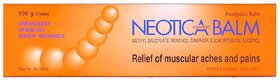 Movitronix Neotica Balm Analgesic Cream Relief Muscular Pain Aches.100g
