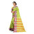 SVB Sarees Yellow Colour Cotton Embellished Saree