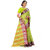 SVB Sarees Yellow Colour Cotton Embellished Saree