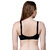 PEACH SMILE Solid Seamed Non Padded Bra For Women-White-Black