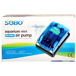 Sobo SB-648A Double Nozzle Aquarium Air Pump