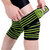 MuscleXP DrFitness+ Knee Wraps For Cross Training, For Both Left  Right Knees,(Black  Green)