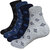 ANKII Cotton Stylish Self Design Men Ankle Length Socks, Pack Of 4