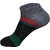 ANKII Cotton Stylish Self Design Men Ankle Length Socks, Pack Of 3