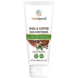 VedaSparsh Shea  Coffee Face Moisturiser, 100 ml