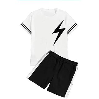                       Ruggstar best hot selling t-shirt with short pant tracksuit combo                                              