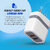 ASE 2.4 Amp Fast Charging Mobile Adaptor with Free Micro USB Cable - (White)
