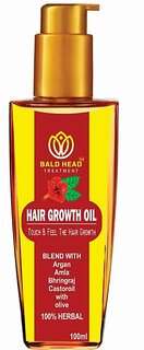 Bald Head (Bald Treatment Hair Oil) (Hair Regrowth Hair Oil) (100 ml)