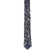 Exotique Italian Style Black & White Microfiber Neck tie For Men (MT0004BK)
