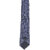 Exotique Mini Squares Blue & White Microfiber Neck tie For Men (MT0009BL)