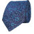Exotique Cleaning Cut Blue Microfiber Neck tie For Men (MT0012BL)