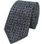 Exotique Aristocratic Black & White Microfiber Neck tie For Men (MT0020BK)