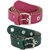 Exotique Green & Pink Faux Leather Belt Combo For Women (WC0021MU)