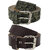 Exotique Brown & MUltcolori Faux Leather Belt Combo For Women (WC0028MU)
