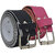 Exotique Black & Pink Faux Leather Belt Combo For Women (WC0030MU)