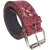 Exotique  Brown Casual Faux Leather Belt For Women (BW0042BR)