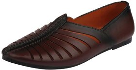 Nagra Cut Jutis/Loafer for Men/Jutti for Mens Breathable Comfort Loafers Indian Shoes Sherwani Shoes