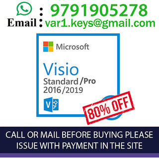 Buy Visio 2019 / 2021 Genuine Retail License Key Whatsupp 9791905278 ...