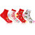 Bonjour Women fancy  Ankle multi pack multicolor socks Pack of 4