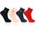 Bonjour Women fancy  Ankle multi pack multicolor socks Pack of 4