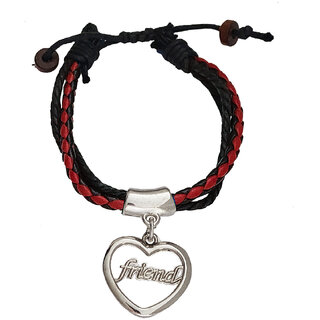                       M Men Style  Trendy ship  Day  Long  Distance Couples Gifts  Stainless Steel  Cotton Dori  Bracelet                                              