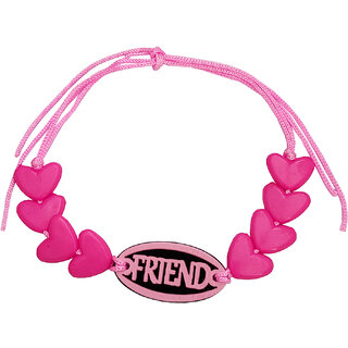                       M Men Style  Trendy ship  Day  Long  Distance Couples Gifts  Pink  Plastic Bracelet                                              