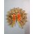 Laddu Gopal 0 (zero) size dress  Orange Color