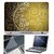 Finearts Laptop Skin 15.6 Inch With Key Guard & Screen Protector - Abstract Series 1080