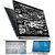 FineArts Focus 4 in 1 Laptop Skin Pack with Screen Guard, Key Protector and Palmrest Skin