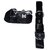 PETHUB High Quality and Standard Collar And Leash Without Padding -Small-Black