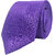 Exotique Classic Purple Satin Neck tie For Men (MT0001PL)