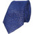 Exotique Italian Style Blue & Black Microfiber Neck tie For Men (MT0004BL)