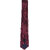 Exotique Checkerd Italian Black & Red Microfiber Neck tie For Men (MT0005MU)