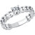 Vighnaharta Beautiful Heart Solitaire CZ Rhodium Plated Ring for Women and Girls