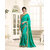 Green Paper Silk Designer Embroidery Saree