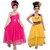 Kbkidswear Girl'S Party Wear Premium Net Sleeveless Stylish Dress