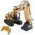 Jojos Excavator Tractor  with Remote Control Flashing Lights Sound Multi-color for  Kids
