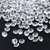 De-Ultimate (Pack Of 100 pcs) Round Crystal Gem Diamond Stone Pearl Bead For Jewellery Beading, Decorations, Arts Craft