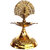 Indian Brass Peacock ONE Tier Ghee Oil Lamp Diya Puja Lamp Hindu Article Deepak