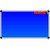 Blue Notice Board (3 feet x 2 feet) by BoardRite