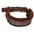 Petshop7 High Quality  Stylish Nylon Fur Dog Collar -1.25 Inch -Large Size (Brown). Neck Size ( 20-24.50 inch)