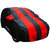 Autofurnish af-2 Stylish Red Stripe Car Body Cover For Maruti alto 800 - Arc Red Black