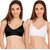 sparkle pack of 2 cotton hosiery  Non padded bra set