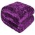 Z Decor Microfiber Double Blanket Purple