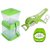 Combo of Plastic Vegetable, Onion Chopper Cum Cutter, Apple Cutter, Chilly Cutter , Assorted Colors