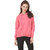 Texco Pink Buttoned Sweatshirt for Women