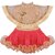 Princess Red Poncho Party Dress