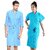 Imported Cotton Bathrobes Combo (Pack of 2)- Firozi